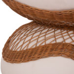 ΤΡΑΠΕΖΙ ΣΑΛΟΝΙΟΥ FB918157.02 FIBER CEMENT ΛΕΥΚΟ-ΦΥΣΙΚΟ RATTAN--Φ92x44.5Υεκ - Image 9