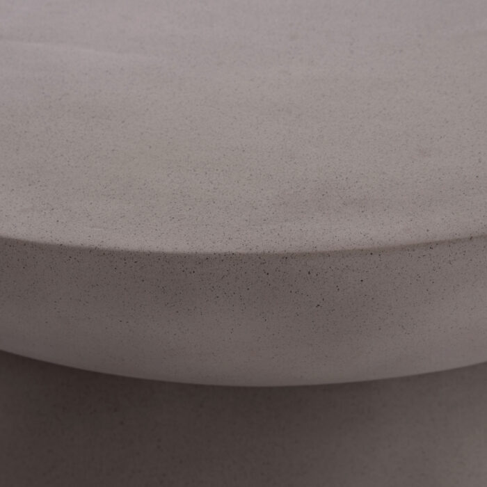ΤΡΑΠΕΖΙ ΣΑΛΟΝΙΟΥ FB918158.03 FIBER CEMENT ΣΕ ΓΚΡΙ--Φ92x44.5Υεκ - Image 6