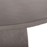 ΤΡΑΠΕΖΙ ΤΡΑΠΕΖΑΡΙΑΣ ΣΤΡΟΓΓΥΛΟ FB918154.03 FIBER CEMENT ΣΕ ΓΚΡΙ--Φ119,5x75,5Υεκ. - Image 6