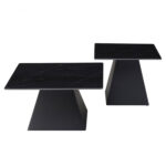 ΤΡΑΠΕΖΙΑ ΣΑΛΟΝΙΟΥ FB918260.02 ΚΕΡΑΜΙΚΑ TOP ΟΨΗ ΜΑΥΡΟ ΜΑΡΜΑΡΟ-ΤΕΤΡΑΓΩΝΑ