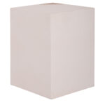 ΒΟΗΘΗΤΙΚΟ ΤΡΑΠΕΖΙ FB918163.02 FIBER CEMENT ΛΕΥΚΟ-ΞΥΛΟ TEAK 32.5x32.5x46Υεκ. - Image 4