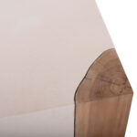 ΒΟΗΘΗΤΙΚΟ ΤΡΑΠΕΖΙ FB918163.02 FIBER CEMENT ΛΕΥΚΟ-ΞΥΛΟ TEAK 32.5x32.5x46Υεκ. - Image 7