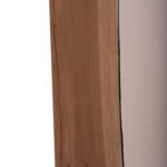 ΒΟΗΘΗΤΙΚΟ ΤΡΑΠΕΖΙ FB918163.02 FIBER CEMENT ΛΕΥΚΟ-ΞΥΛΟ TEAK 32.5x32.5x46Υεκ. - Image 9