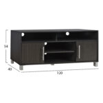 ΕΠΙΠΛΟ ΤΗΛΕΟΡΑΣΗΣ ΜΕΛΑΜΙΝΗΣ FB92202.01 ZEBRANO 120x40x54 εκ. - Image 2