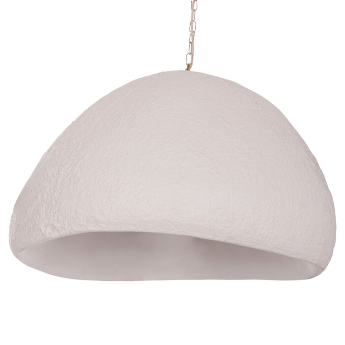ΦΩΤΙΣΤΙΚΟ ΟΡΟΦΗΣ ΚΡΕΜΑΣΤΟ FB94703.02XL FIBER CEMENT ΛΕΥΚΟ 74x68x50-70Υεκ. - Image 1