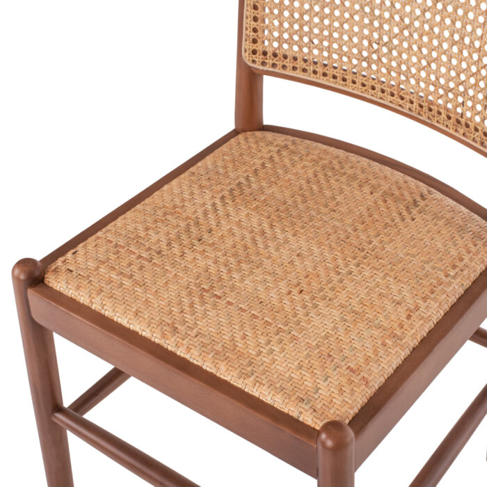 ΚΑΡΕΚΛΑ ΑΠΟ ΟΞΙΑ ΣΕ ΚΑΡΥΔΙ-RATTAN ΜΠΕΖ FB99407.04 43x50x87Υ εκ. - Image 8