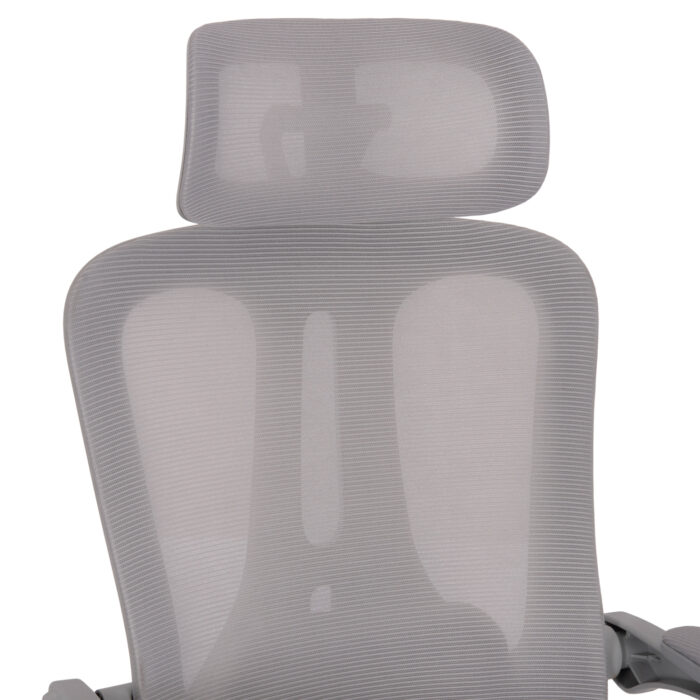 ΚΑΡΕΚΛΑ ΓΡΑΦΕΙΟΥ FB918258.02 ΓΚΡΙ MESH-ΓΚΡΙ ΣΚΕΛΕΤΟΣ NYLON 61x62x123Υ - Image 7