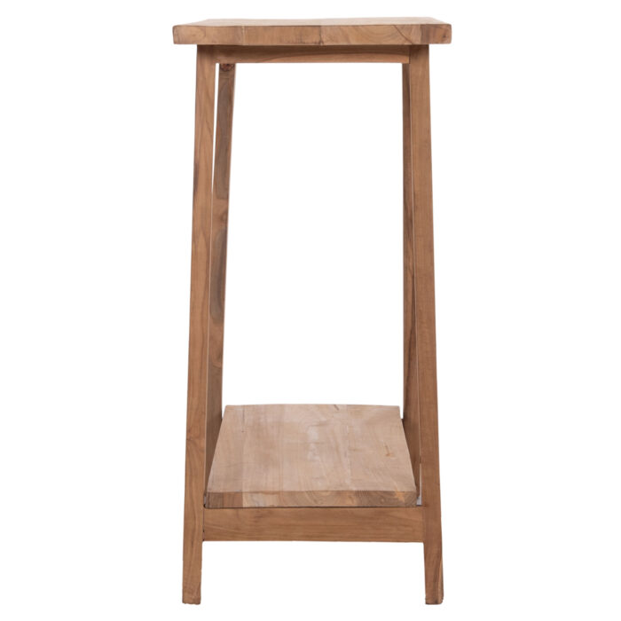 ΚΟΝΣΟΛΑ TALIBER FB918257 ΞΥΛΟ TEAK ΣΕ ΦΥΣΙΚΟ ΧΡΩΜΑ 100x40x85Υεκ. - Image 4