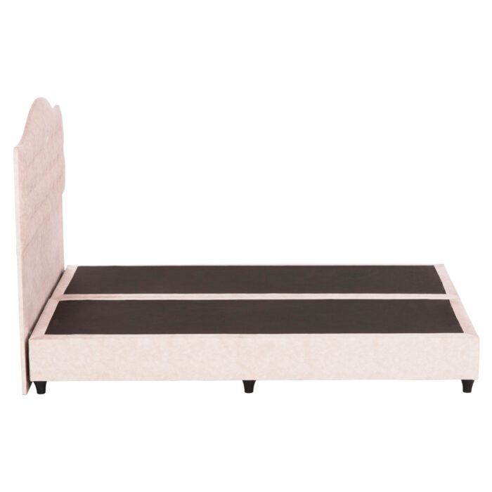 ΚΡΕΒΑΤΙ FB9638.22 ΜΠΕΖ ΥΦΑΣΜΑ Τ. NUBUCK ΓΙΑ ΣΤΡΩΜΑ 150x200εκ. - Image 5