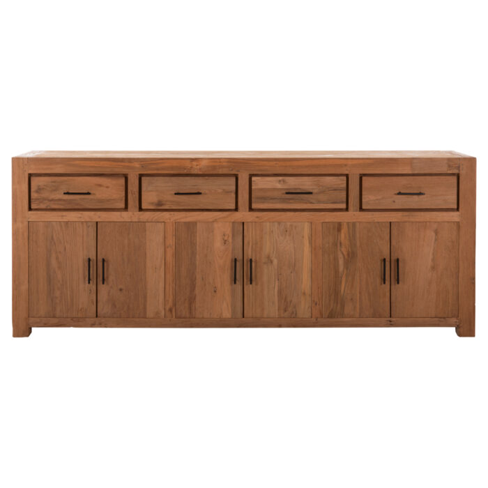 ΜΠΟΥΦΕΣ FB99802 ΑΝΑΚΥΚΛΩΜΕΝΟ ΞΥΛΟ TEAK ΣΕ ΦΥΣΙΚΟ 220x50x90Υεκ. - Image 3