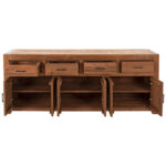 ΜΠΟΥΦΕΣ FB99802 ΑΝΑΚΥΚΛΩΜΕΝΟ ΞΥΛΟ TEAK ΣΕ ΦΥΣΙΚΟ 220x50x90Υεκ. - Image 4