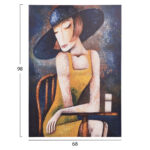 ΠΙΝΑΚΑΣ TOIXOY FB94771 ΕΚΤΥΠΩΜΕΝΟΣ ΚΑΜΒΑΣ 68x2,5(πάχος)x98Υεκ. - Image 3
