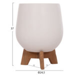 ΣΕΤ 3 ΓΛΑΣΤΡΕΣ ΜΕ ΤΕΑΚ ΒΑΣΕΙΣ FB94681.02 FIBER CEMENT ΛΕΥΚΟ - Image 4