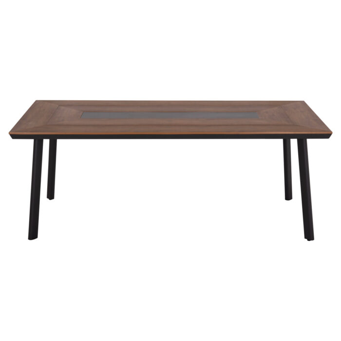 ΤΡΑΠΕΖΙ ΑΛΟΥΜΙΝΙΟΥ ΜΕ POLYWOOD 200X94 ΓΚΡΙ FB95131.12 - Image 3