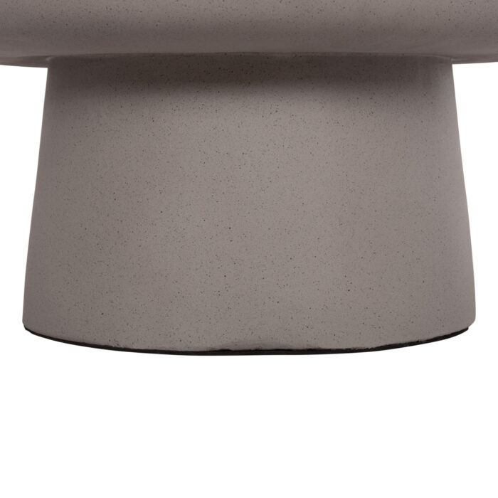 ΤΡΑΠΕΖΙ ΣΑΛΟΝΙΟΥ FB918155.03 FIBER CEMENT ΣΕ ΓΚΡΙ--Φ60x36Υεκ. - Image 5