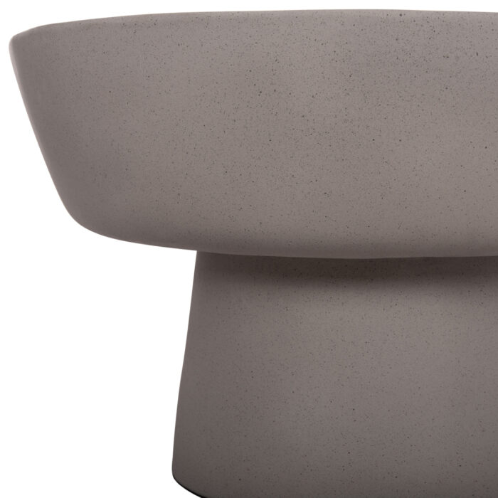 ΤΡΑΠΕΖΙ ΣΑΛΟΝΙΟΥ FB918155.03 FIBER CEMENT ΣΕ ΓΚΡΙ--Φ60x36Υεκ. - Image 6