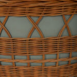 ΤΡΑΠΕΖΙ ΣΑΛΟΝΙΟΥ FB918165 FIBER CEMENT ΠΡΑΣΙΝΟ-RATTAN ΦΥΣΙΚΟ Φ56x47Υεκ. - Image 10