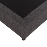 ΥΠΟΣΤΡΩΜΑ/ΚΡΕΒΑΤΙ KING-SIZE FB921218 ΓΚΡΙ ΥΦΑΣΜΑ--ΓΙΑ 180x200εκ. - Image 4