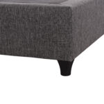 ΥΠΟΣΤΡΩΜΑ/ΚΡΕΒΑΤΙ KING-SIZE FB921218 ΓΚΡΙ ΥΦΑΣΜΑ--ΓΙΑ 180x200εκ. - Image 5