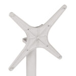 ΒΑΣΗ ΑΛΟΥΜΙΝΙΟΥ FB9459.02 ΛΕΥΚΟ ΜΑΤ 69Χ69Χ73Υεκ. ΜΕ ΕΠΙΦΑΝΕΙΑ 48Χ48εκ. - Image 7