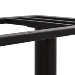 ΒΑΣΗ ΜΕΤΑΛΛΙΚΗ ΔΙΠΛΗ ΜΑΥΡΗ 80Χ40Χ72Υεκ. ΜΕ ΡΕΓΟΥΛΑΤΟΡΟΥΣ FB9435 - Image 4