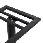 ΒΑΣΗ ΜΕΤΑΛΛΙΚΗ ΔΙΠΛΗ ΜΑΥΡΗ 80Χ40Χ72Υεκ. ΜΕ ΡΕΓΟΥΛΑΤΟΡΟΥΣ FB9435 - Image 6