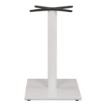 ΒΑΣΗ ΜΕΤΑΛΛΙΚΗ ΛΕΥΚΗ ΜΑΤ 46Χ46Χ72εκ. ΜΕ ΣΤΑΥΡΟ 46Χ46 ΚΑΙ ΡΕΓΟΥΛΑΤΟΡΟΥΣ FB9438.02 - Image 3