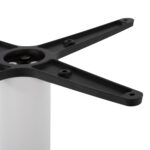 ΒΑΣΗ ΜΠΑΡ ΜΕΤΑΛΛΙΚΗ ΛΕΥΚΗ ΜΑΤ 46Χ46Χ108Yεκ. ΜΕ ΡΕΓΟΥΛΑΤΟΡΟΥΣ FB9439.02 - Image 5