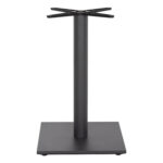 ΒΑΣΗ ΤΡΑΠΕΖΙΟΥ ΜΕΤΑΛΛΙΚΗ ΓΚΡΙ ΜΑΤ 46Χ46Χ72Yεκ. ΜΕ ΣΤΑΥΡΟ 46Χ46 ΚΑΙ ΡΕΓΟΥΛΑΤΟΡΟΥΣ FB9438.20 - Image 3