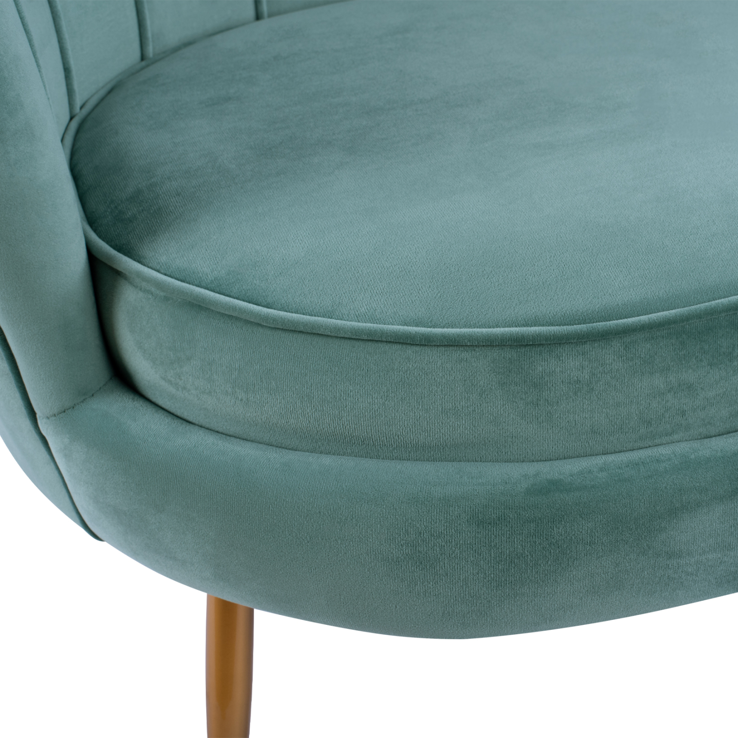 kanapes-2thesios-fb9862707-apo-fystiki-b-5 ΚΑΝΑΠΕΣ 2ΘΕΣΙΟΣ FB98627.07 ΑΠΟ ΦΥΣΤΙΚΙ ΒΕΛΟΥΔΟ ΜΕ ΧΡΥΣΑ ΠΟΔΙΑ 130x81x86Υ εκ. - Image 6