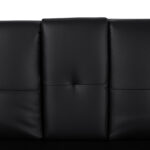 ΚΑΝΑΠΕΣ ΚΡΕΒΑΤΙ ΜΕ ΜΑΥΡΟ PU 165x76,5x79 εκ ΚΑΙ ΠΤΥΣΣΟΜΕΝΟ ΜΠΡΑΤΣΟ FB93157.01 - Image 7