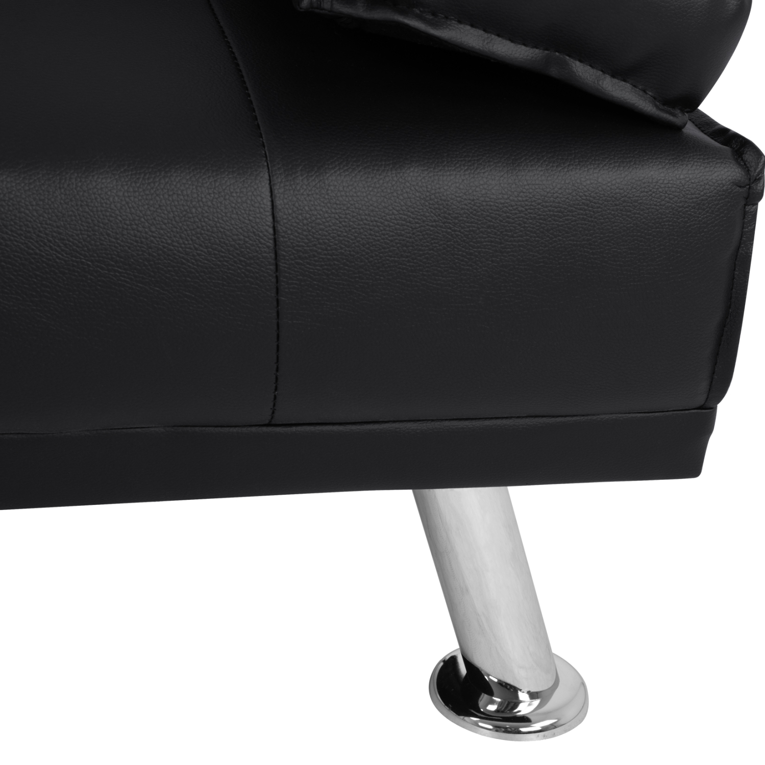 kanapes-krebati-me-mayro-pu-165x765x79-e-9 ΚΑΝΑΠΕΣ ΚΡΕΒΑΤΙ ΜΕ ΜΑΥΡΟ PU 165x76,5x79 εκ ΚΑΙ ΠΤΥΣΣΟΜΕΝΟ ΜΠΡΑΤΣΟ FB93157.01 - Image 10