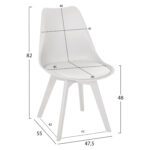 ΚΑΡΕΚΛΑ FB90033.31 ΠΟΛΥΠΡΟΠΥΛΕΝΙΟΥ-PU- ΛΕΥΚH 47,5x55x82 εκ. - Image 2