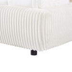 ΚΡΕΒΑΤΙ ΜΕ ΑΠΟΘ.ΧΩΡΟ FB9729.03 ΜΠΕΖ FAUX FUR ΥΦΑΣΜΑ--ΓΙΑ ΣΤΡΩΜΑ 160x200εκ - Image 7