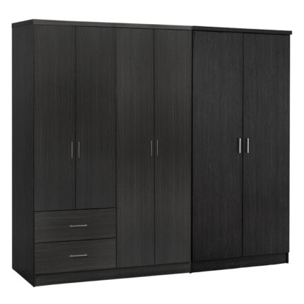 ΝΤΟΥΛΑΠΑ 6ΦΥΛΛΗ FB921235.01 ΜΕΛΑΜΙΝΗ ΧΡΩΜΑ ZEBRANO 201x43x181Υεκ
