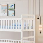 ΠΑΙΔΙΚΗ ΚΟΥΚΕΤΑ ΜΕ 3 ΚΡΕΒΑΤΙΑ & 2 ΣΥΡΤΑΡΙΑ FB9709.03 ΞΥΛΟ ΠΕΥΚΟΥ 90x190-200εκ - Image 5