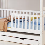 ΠΑΙΔΙΚΗ ΚΟΥΚΕΤΑ ΜΕ 3 ΚΡΕΒΑΤΙΑ & 2 ΣΥΡΤΑΡΙΑ FB9709.03 ΞΥΛΟ ΠΕΥΚΟΥ 90x190-200εκ - Image 7