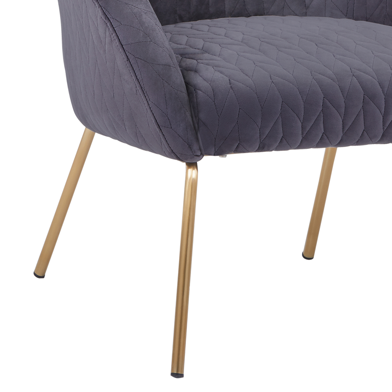 polythrona-beloydo-gkri-kai-metallika-po-7 ΠΟΛΥΘΡΟΝΑ ΒΕΛΟΥΔΟ ΓΚΡΙ ΚΑΙ ΜΕΤΑΛΛΙΚΑ ΠΟΔΙΑ FB98549.01 80X76X75Y εκ. - Image 8