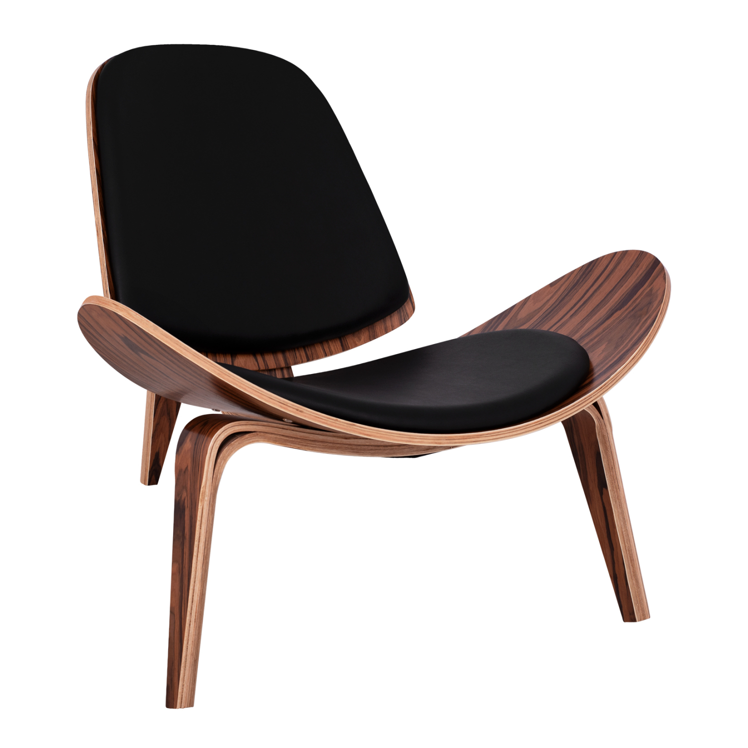 polythrona-fb9112801-karydi-me-mayro-max ΠΟΛΥΘΡΟΝΑ FB91128.01 ΚΑΡΥΔΙ ΜΕ ΜΑΥΡΟ ΜΑΞΙΛΑΡΙ PU 89x83x76Yεκ. - Image 1