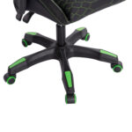 ΠΟΛΥΘΡΟΝΑ GAMING FB91204 ΜΑΥΡΟ-ΠΡΑΣΙΝΟ PVC & NYLON 60x60x120Υεκ. - Image 10