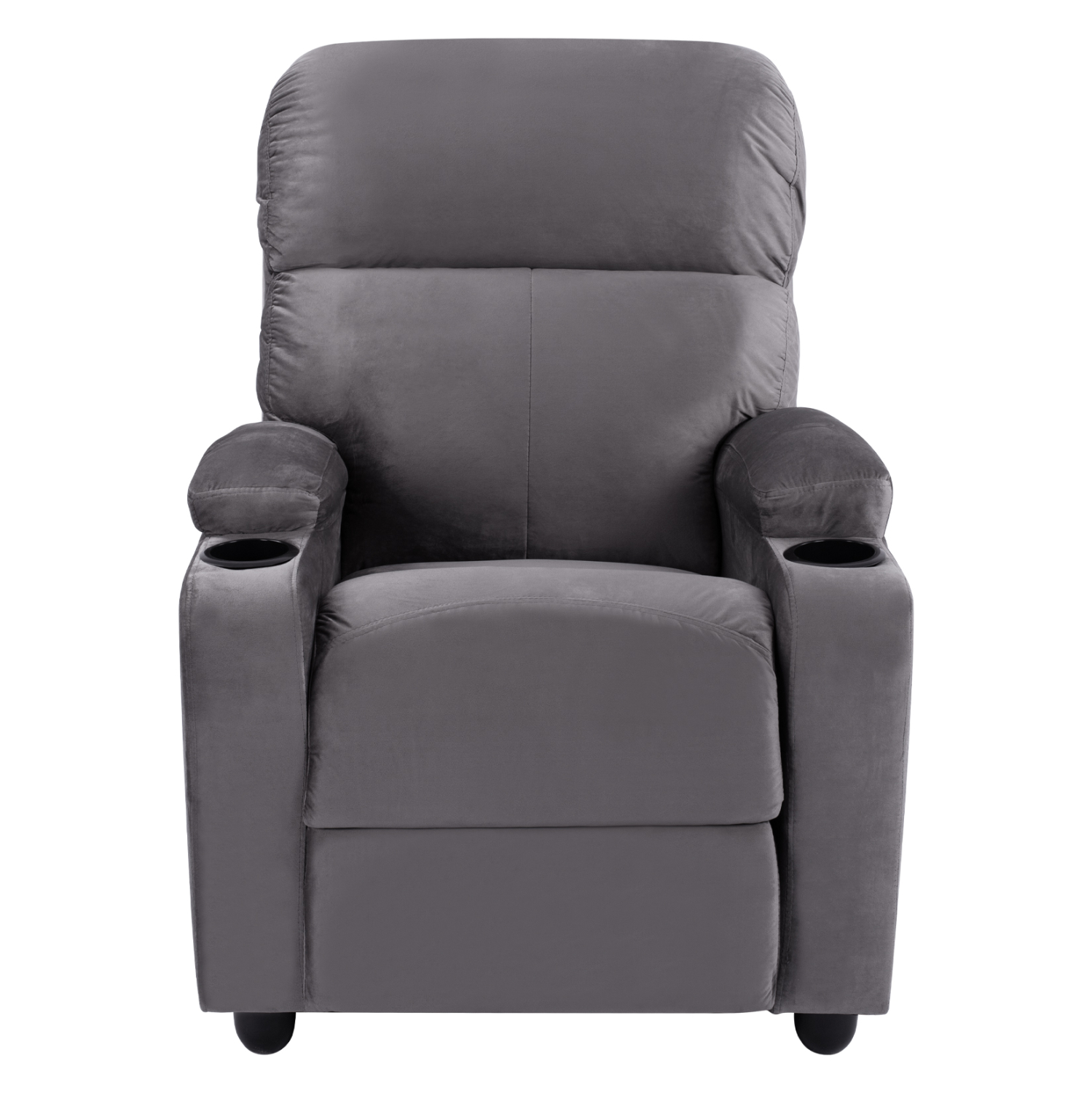 polythrona-gkri-beloydo-me-michanismo-an-2 ΠΟΛΥΘΡΟΝΑ ΓΚΡΙ ΒΕΛΟΥΔΟ ΜΕ ΜΗΧΑΝΙΣΜΟ ΑΝΑΚΛΙΣΗΣ FB90122.10 80x92x102Υ εκ. - Image 3