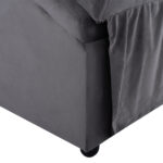 ΠΟΛΥΘΡΟΝΑ ΓΚΡΙ ΒΕΛΟΥΔΟ ΜΕ ΜΗΧΑΝΙΣΜΟ ΑΝΑΚΛΙΣΗΣ FB90122.10 80x92x102Υ εκ. - Image 10