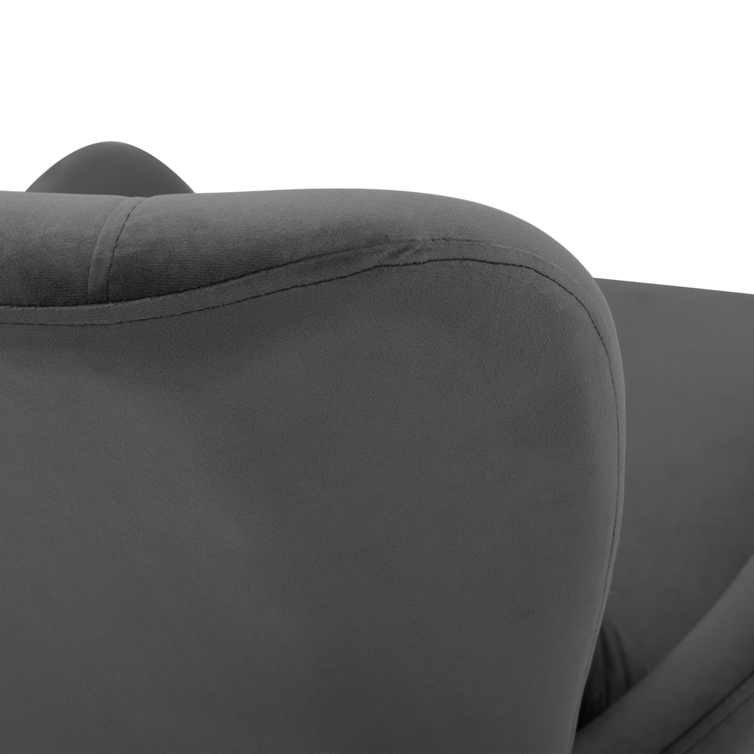 polythrona-mperzera-beloydo-gkri-me-meta-8 ΠΟΛΥΘΡΟΝΑ ΜΠΕΡΖΕΡΑ ΒΕΛΟΥΔΟ ΓΚΡΙ ΜΕ ΜΕΤΑΛΛΙΚΟ ΜΑΥΡΟ ΠΟΔΙ FB98721.01 67x80x102 εκ - Image 9