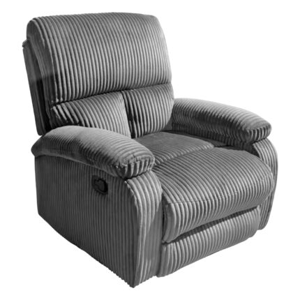 ΠΟΛΥΘΡΟΝΑ RELAX FB93296.11 ΓΚΡΙ ΡΙΓΕ ΥΦΑΣΜΑ 81x94x97Υεκ.
