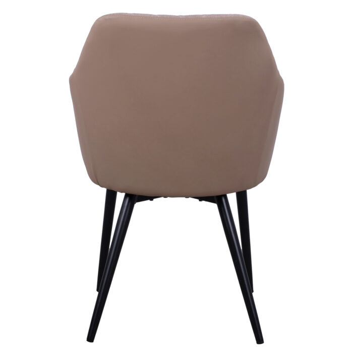 ΠΟΛΥΘΡΟΝΑΚΙ FB98522.07 ΜΕ ΥΦΑΣΜΑ ΜΠΕΖ & PU ΜΠΕΖ 57x63x83Υ εκ. - Image 6