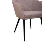 ΠΟΛΥΘΡΟΝΑΚΙ FB98522.07 ΜΕ ΥΦΑΣΜΑ ΜΠΕΖ & PU ΜΠΕΖ 57x63x83Υ εκ. - Image 9