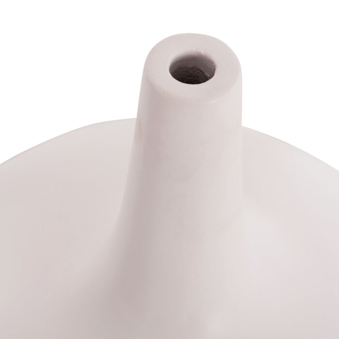 ΣΕΤ 3 ΕΠΙΤΡΑΠΕΖΙΑ ΔΙΑΚΟΣΜΗΤΙΚΑ ΒΑΖΑ FB921141 FIBER CEMENT ΣΕ ΛΕΥΚΟ - Image 8