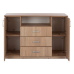 ΣΕΤ ΚΡΕΒΑΤΟΚΑΜΑΡΑΣ 6ΤΜΧ FB911759 ΜΕΛΑΜΙΝΗ SONAMA OAK-ΓΙΑ ΣΤΡΩΜΑ 160x200εκ - Image 7