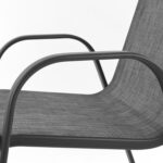 ΣΕΤ ΤΡΑΠΕΖΑΡΙΑΣ ΜΕΤΑΛΛΙΚΗ 3ΤΜΧ ΜΕ 2 ΚΑΡΕΚΛΕΣ & 1 ΤΡΑΠΕΖΙ 70Χ70 FB95185.01 - Image 8