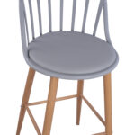 ΣΚΑΜΠΟ ΜΠΑΡ ΜΕ ΜΕΤΑΛΛΙΚΑ ΠΟΔΙΑ FB98580.10 ΣΕ ΓΚΡΙ ΧΡΩΜΑ 47X57X113Υ εκ. - Image 8